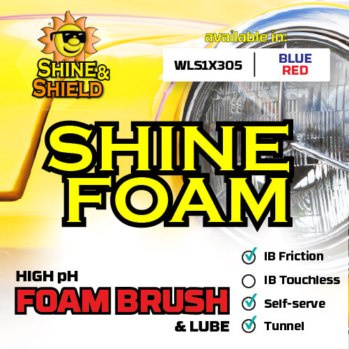 Lee Soap Shine Foam High pH Foam Brush & Lube Carwash Detergent