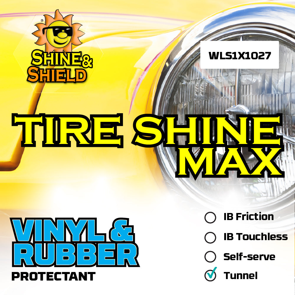 Lee Soap Tire Shine Max - Vinyl and Rubber Protectant Carwash Detergent