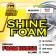 Lee Soap Shine Foam High pH Foam Brush & Lube Carwash Detergent