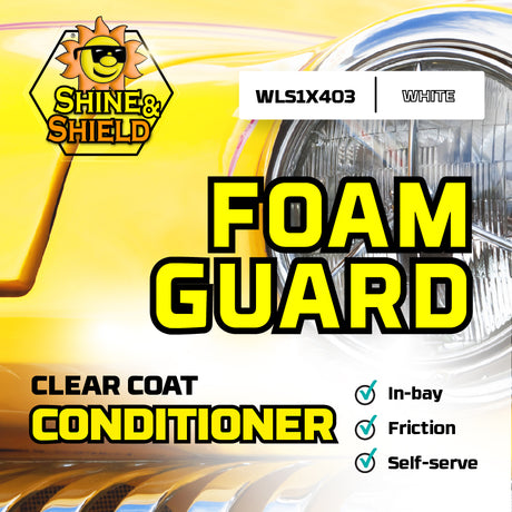 Lee Soap Foam Guard Clear Coat Conditioner Shine & Shield Carwash Detergents